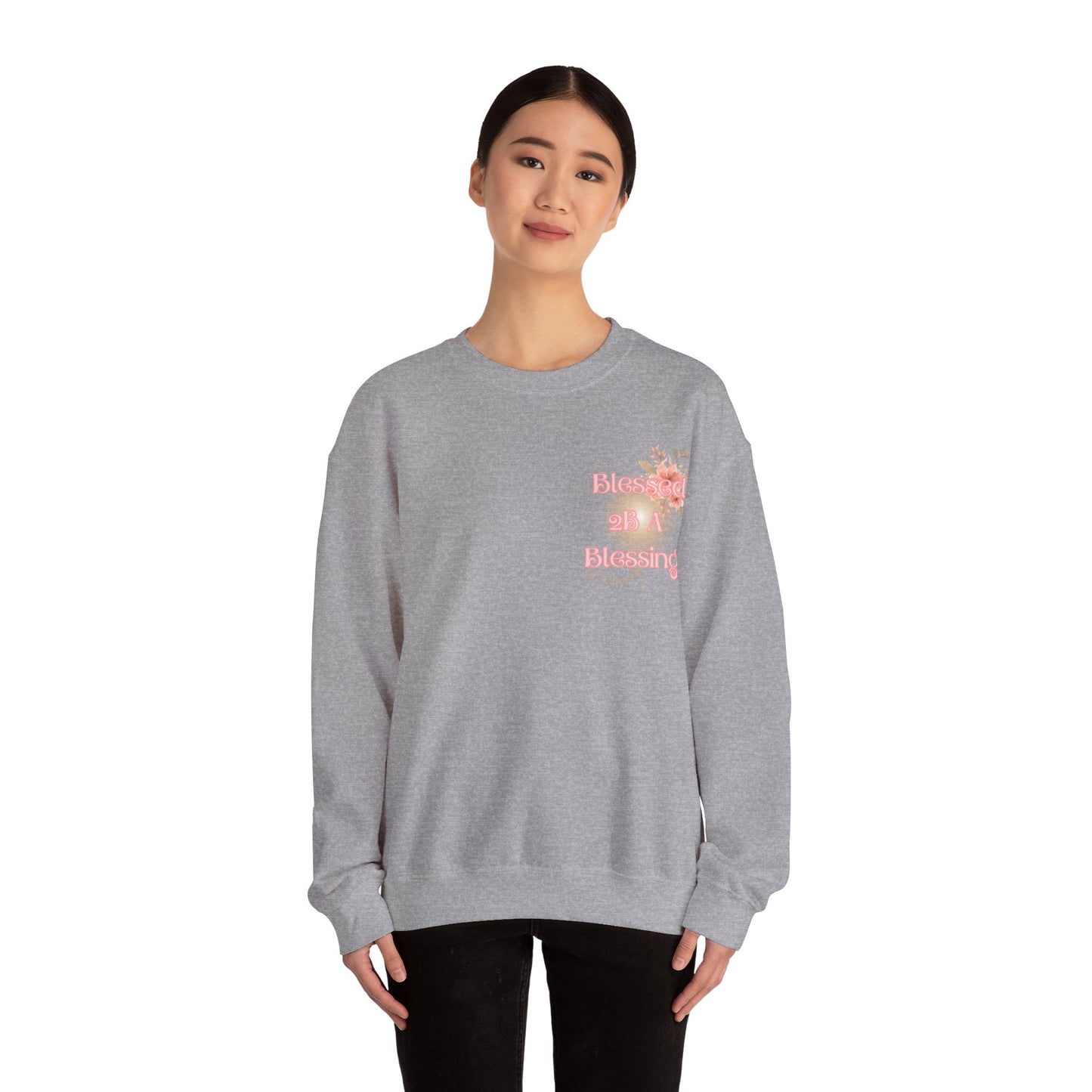 Blessed 2B A Blessing Women's Heavy Blend™ Crewneck Sweatshirt