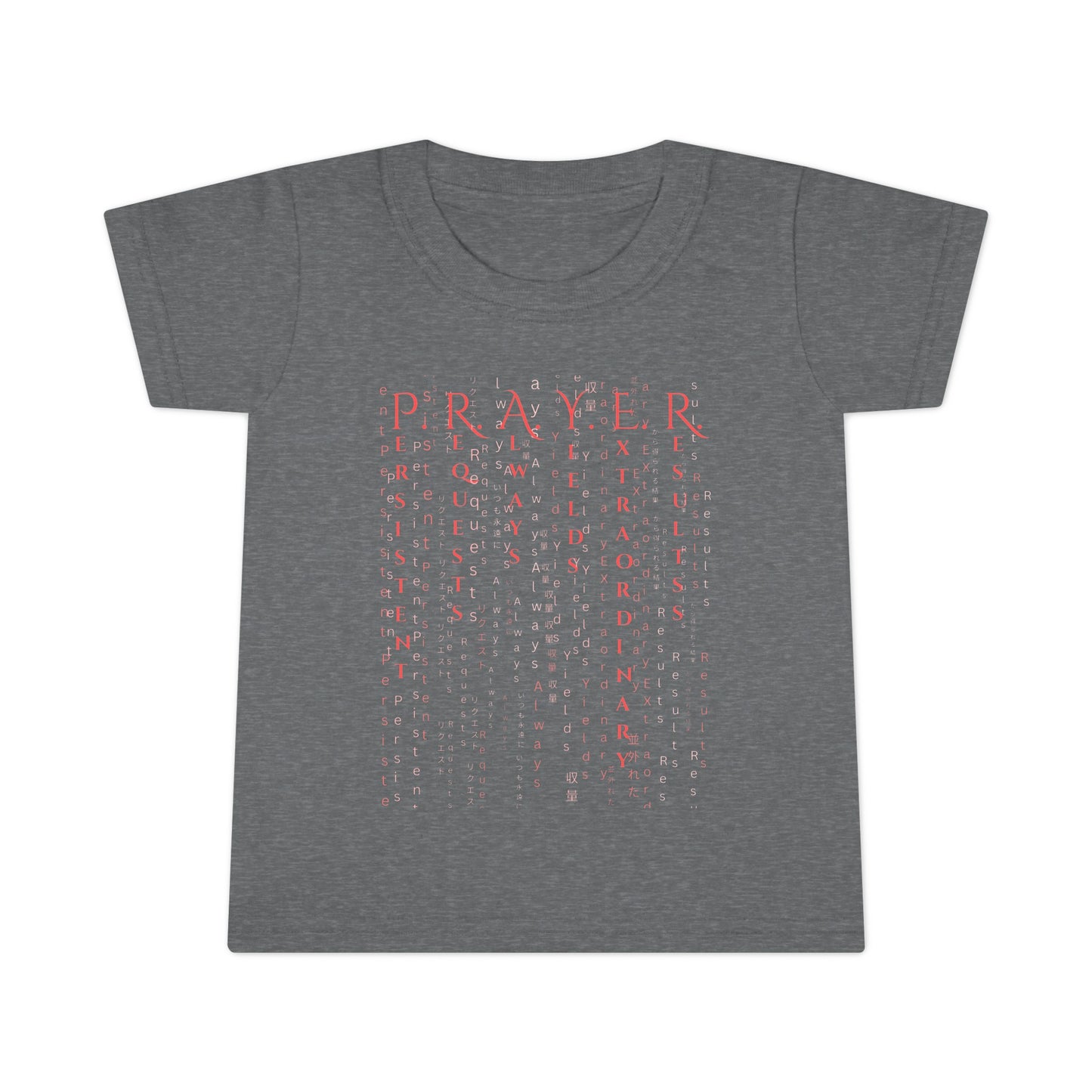 Pink Prayer Toddler T-shirt