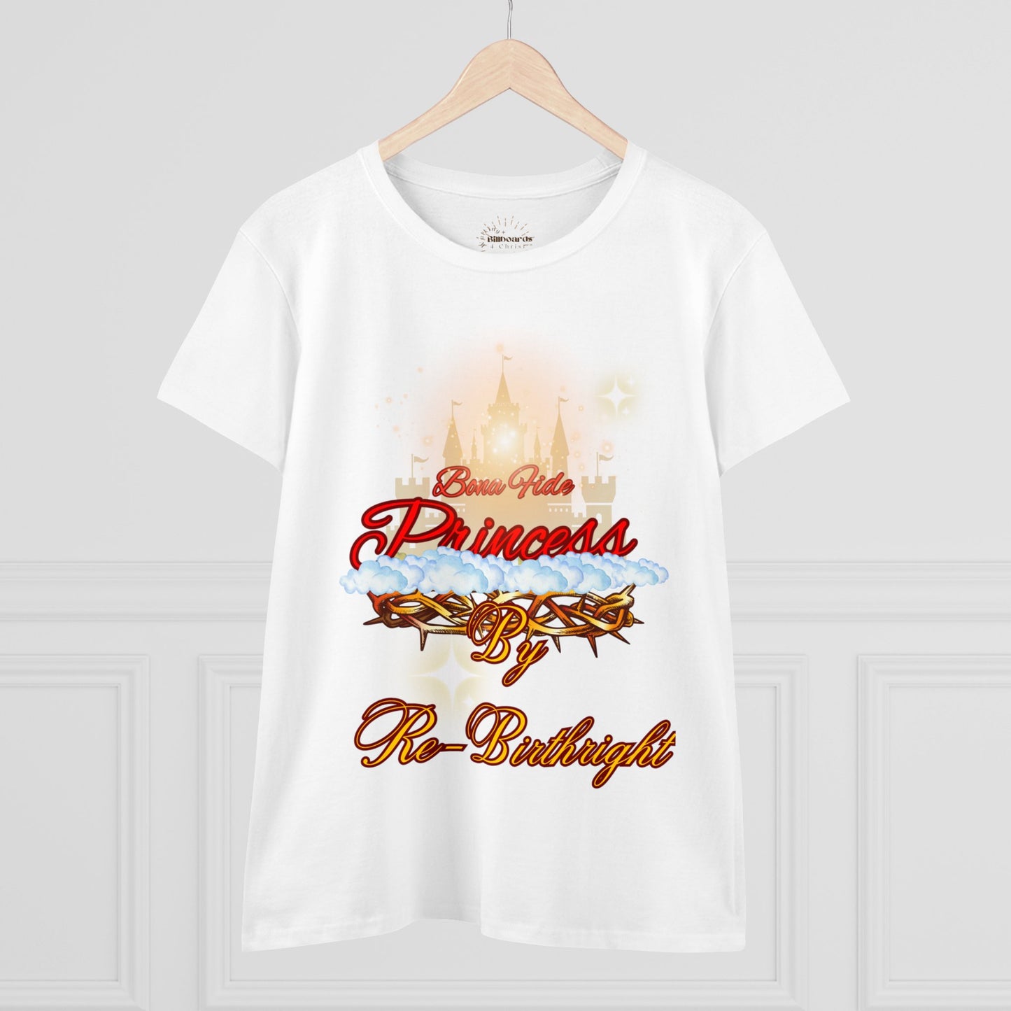 Bona Fide Princess 1 Peter 2:9 Women's Midweight Cotton Tee