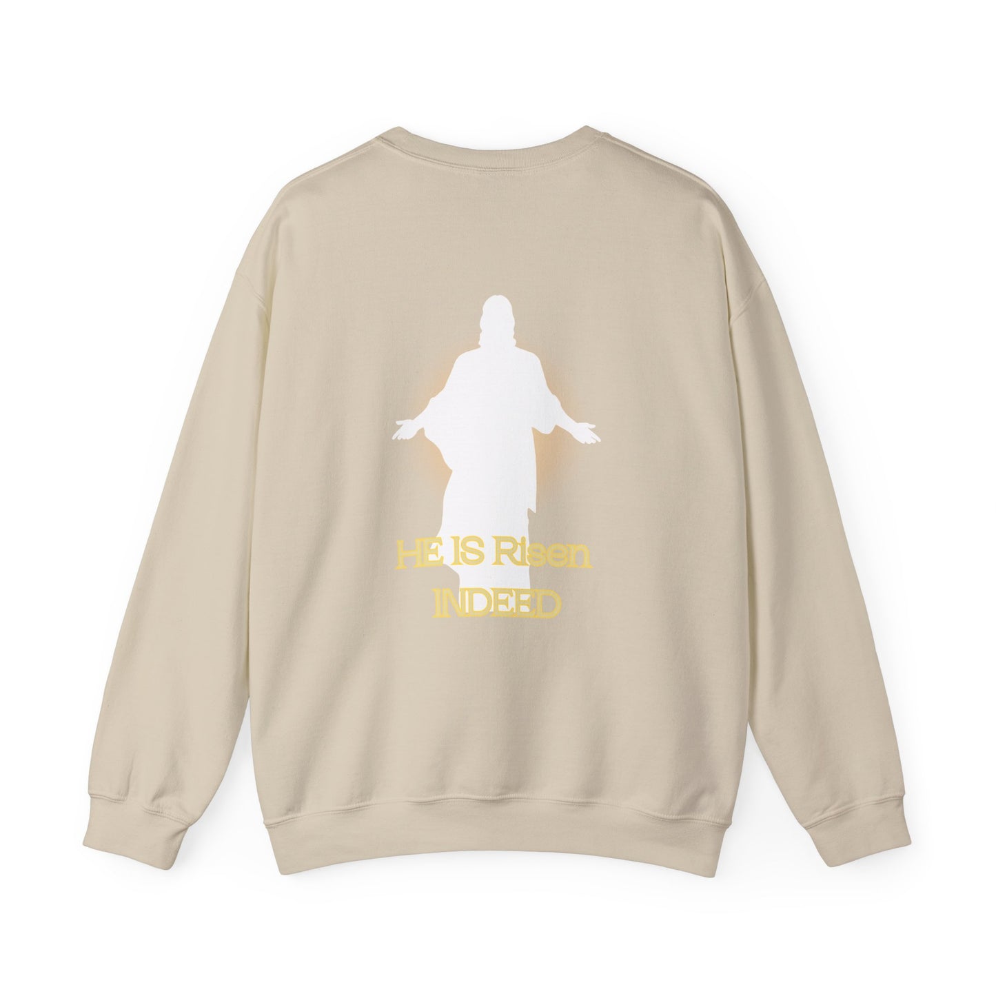 He IS Risen, Christian Sweatshirt He Is Risen Unisex