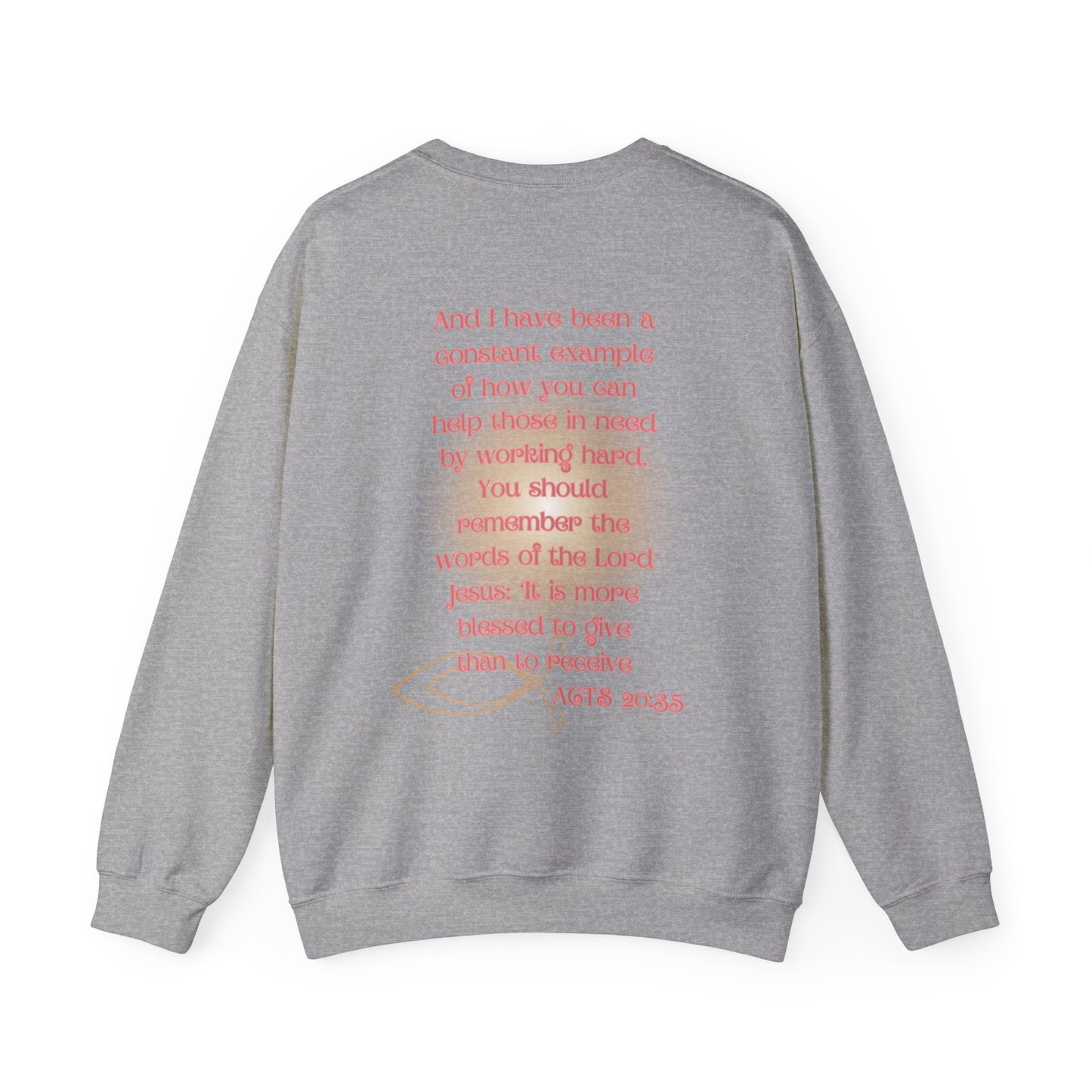 Blessed 2B A Blessing Women's Heavy Blend™ Crewneck Sweatshirt