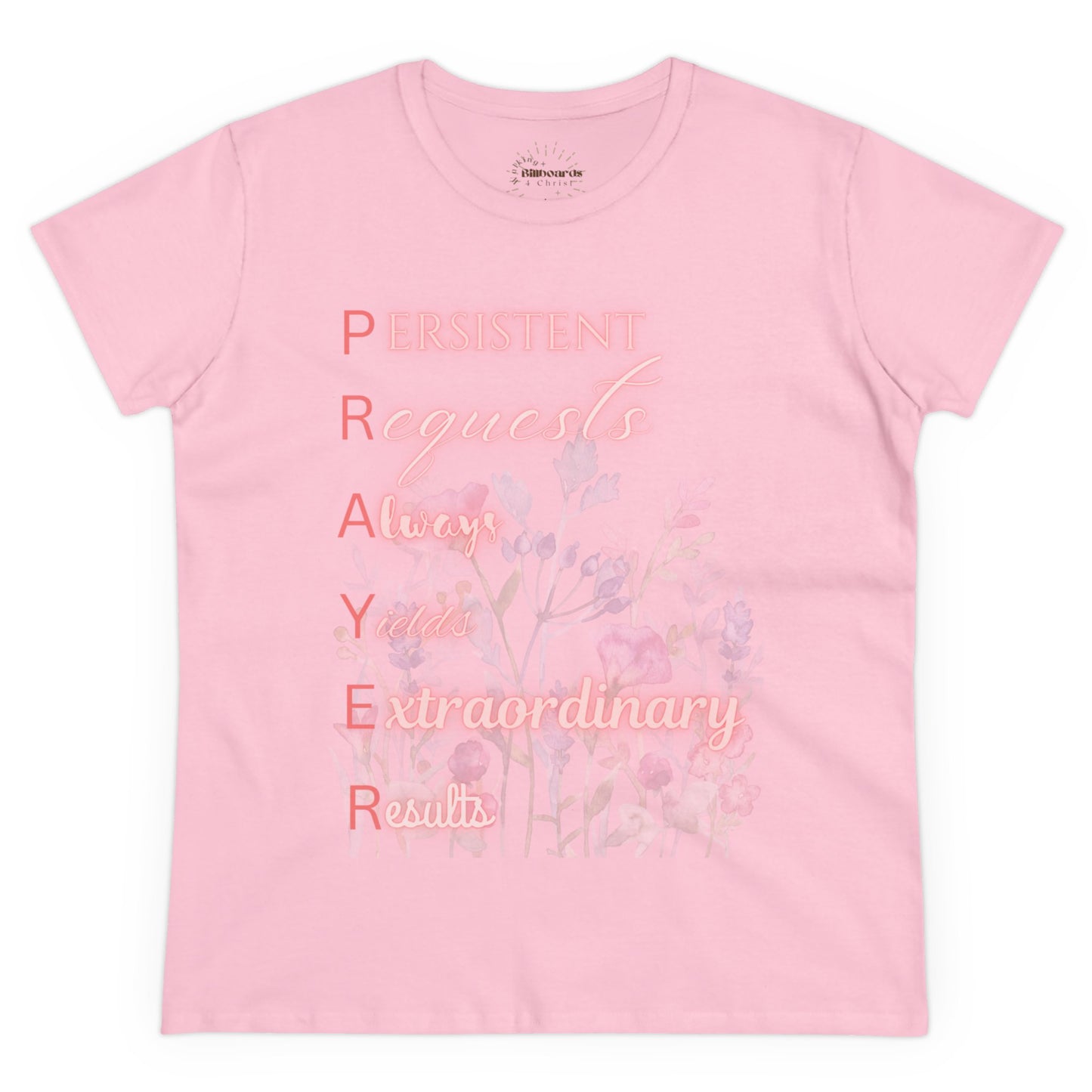 Prayer 2 Women's Midweight Cotton Tee