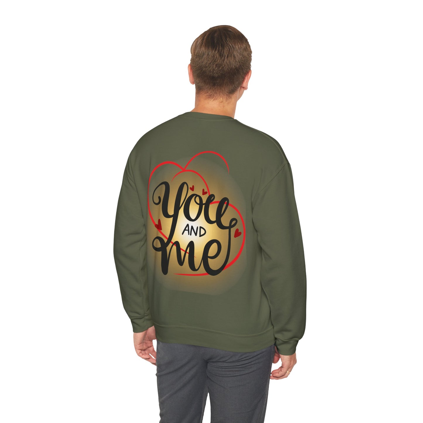 Valentine's LOVE Sweatshirt, Heart Love Crewneck, Valentines Day Jumper, Romantic Gift Apparel, Unisex Valentine Top