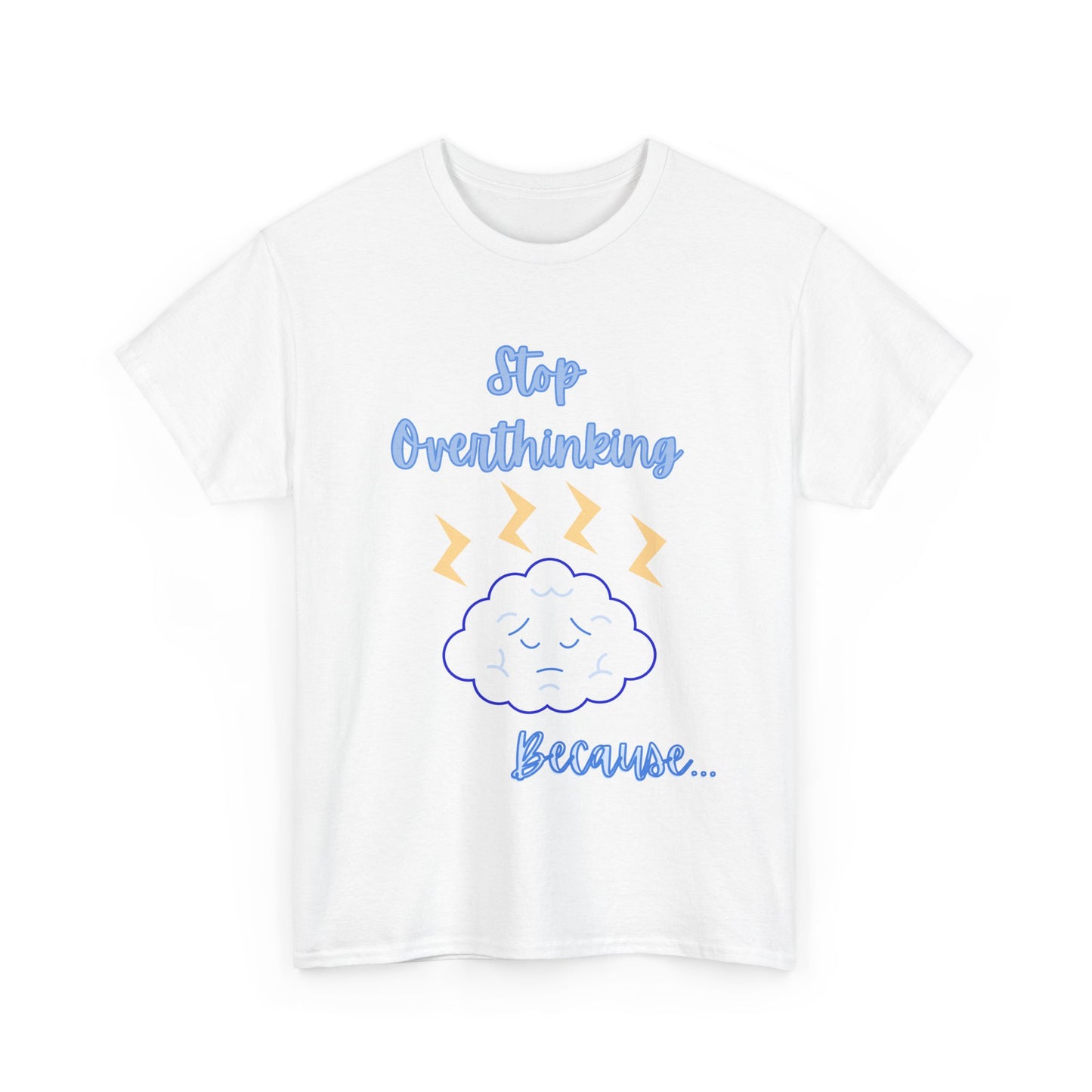 Stop Overthinking Jeremiah 29:11 Women's Heavy Cotton Tee, Inspirational Christian Shirt