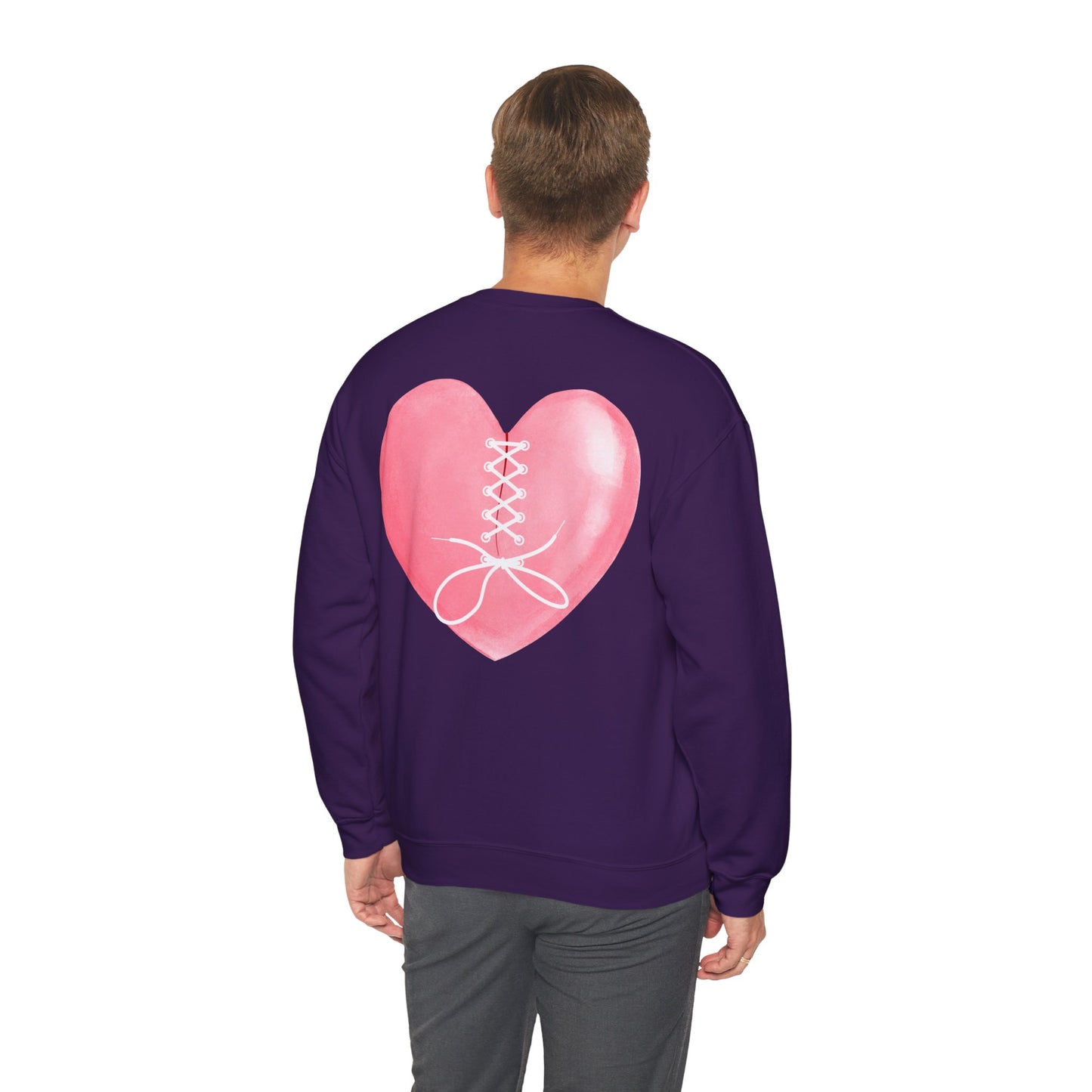 Christian Comfort Crewneck Sweatshirt - Mended Hearts & Healing Scripture