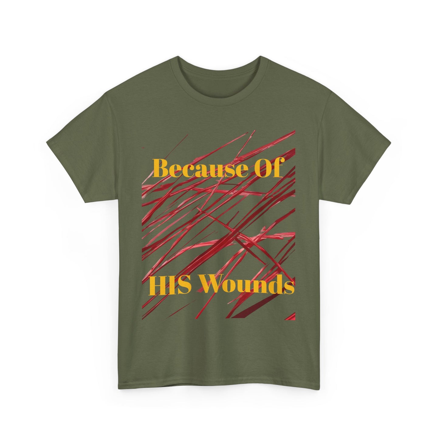 Wounds Healed Unisex Heavy Cotton T-shirt