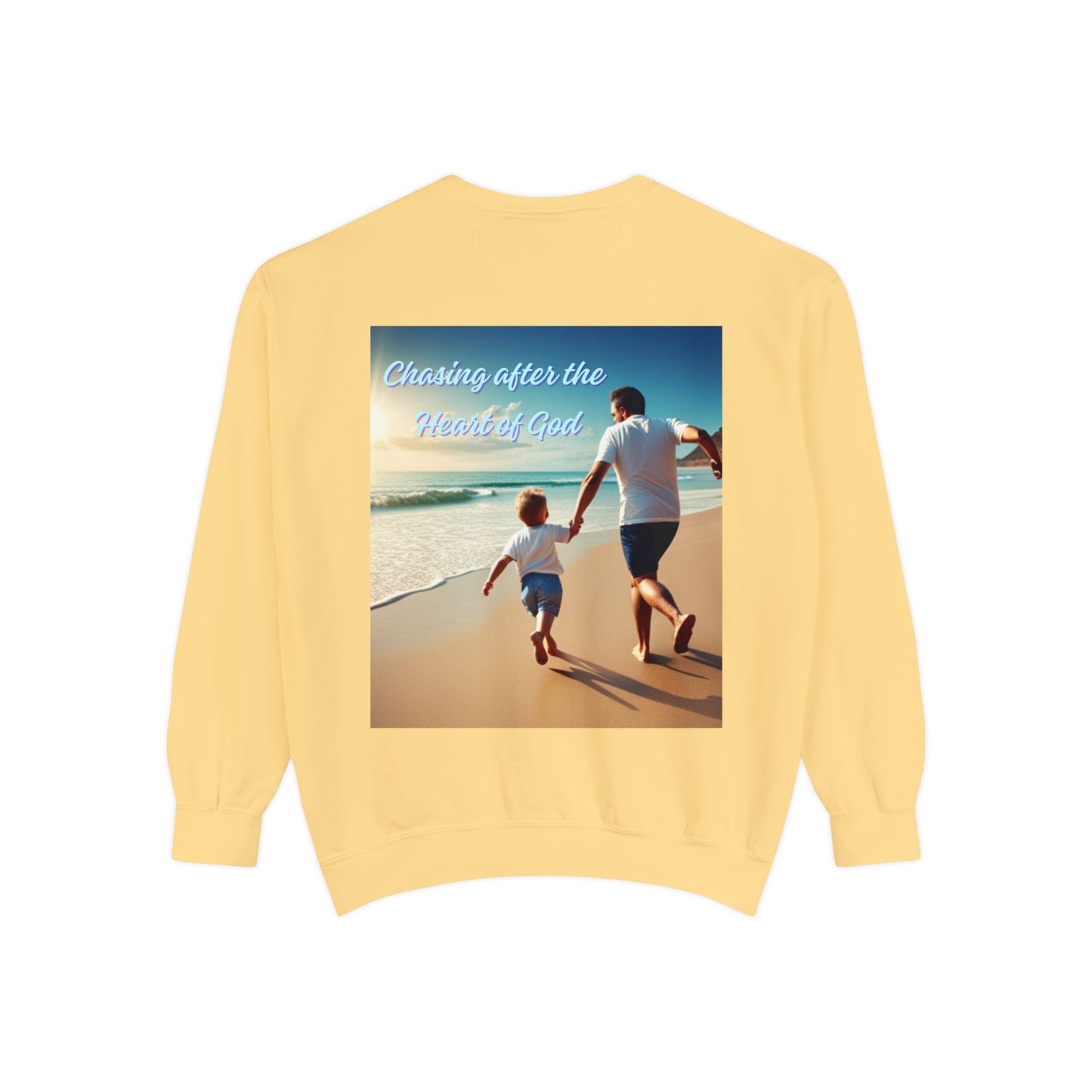 God's Heart Garment-Dyed Sweatshirt