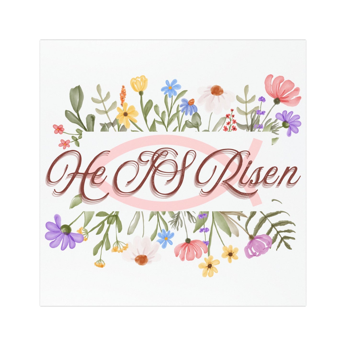 HE IS RISEN Car Magnet