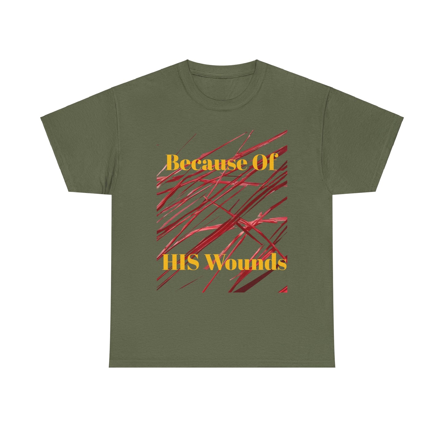 Wounds Healed Unisex Heavy Cotton T-shirt