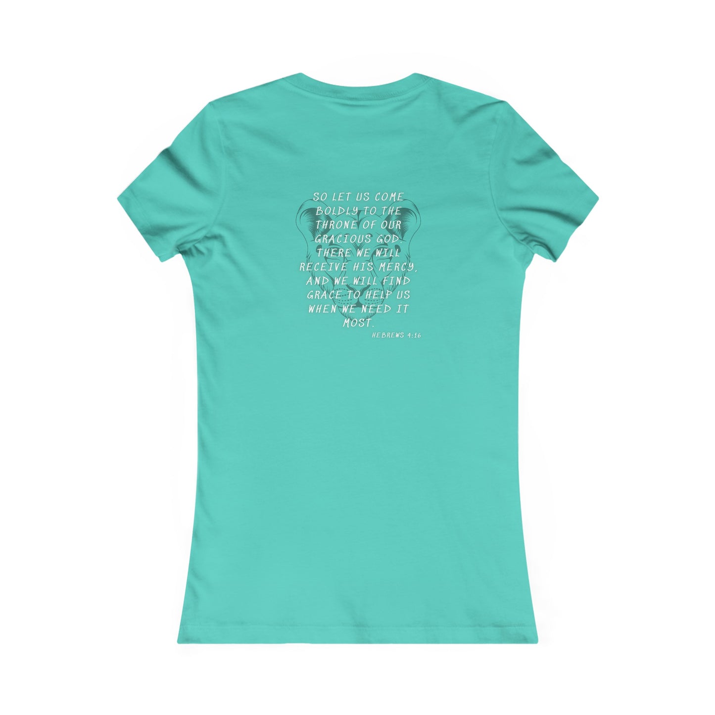 Be Bold Hebrews 4:16 Women's Favorite Tee, Inspirational Christian Shirt, Inspirational Top, Christian Fashion, Women's Graphic Tee, Faith-based Clothing