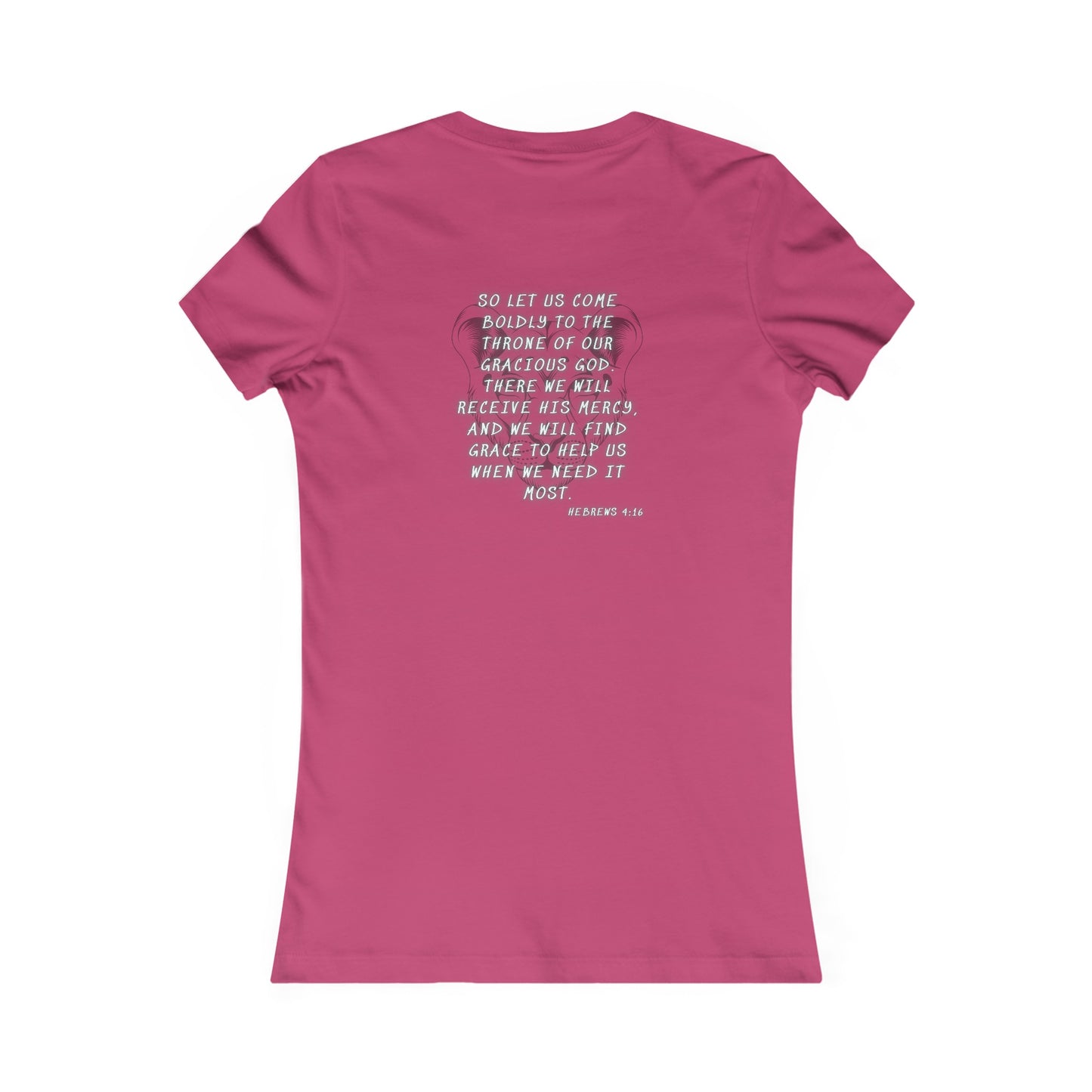 Be Bold Hebrews 4:16 Women's Favorite Tee, Inspirational Christian Shirt, Inspirational Top, Christian Fashion, Women's Graphic Tee, Faith-based Clothing