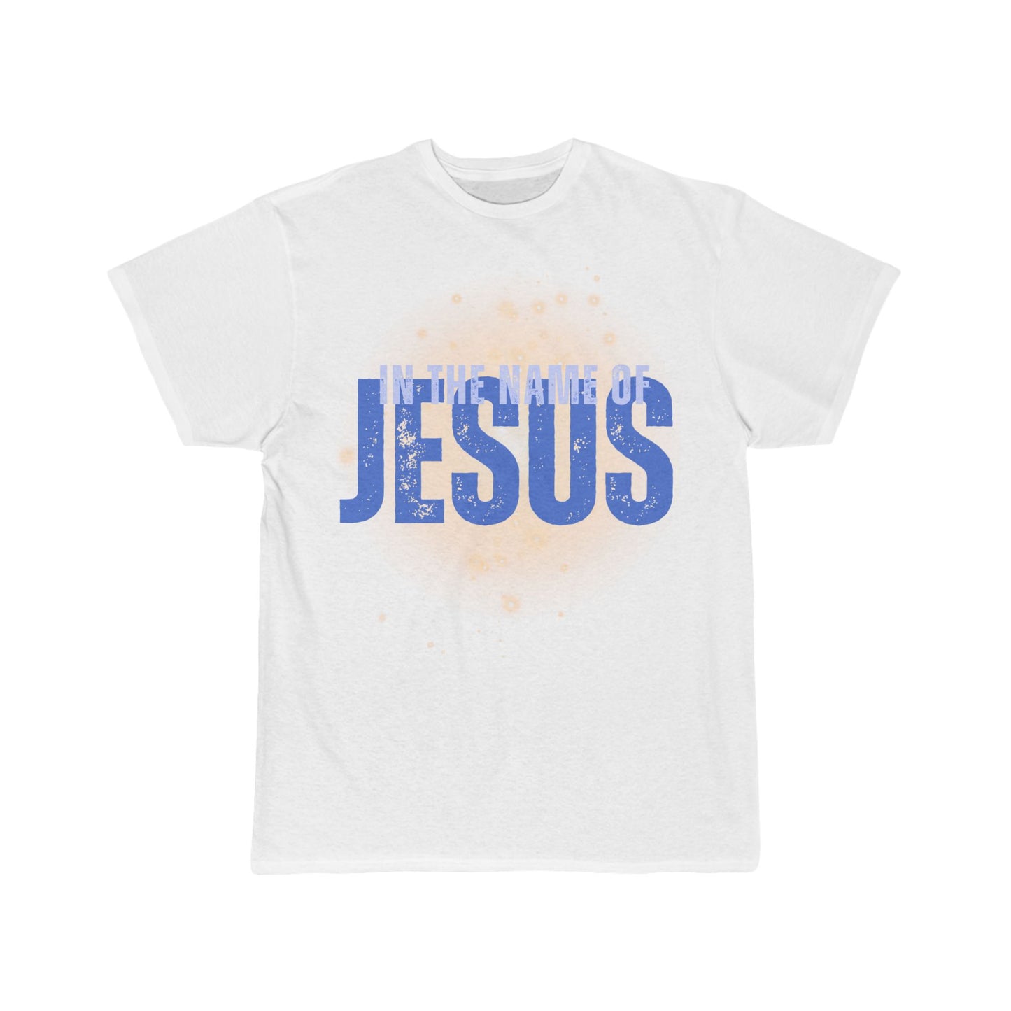 In The Name Of Jesus - Angel Wings Men's Christian T-Shirt