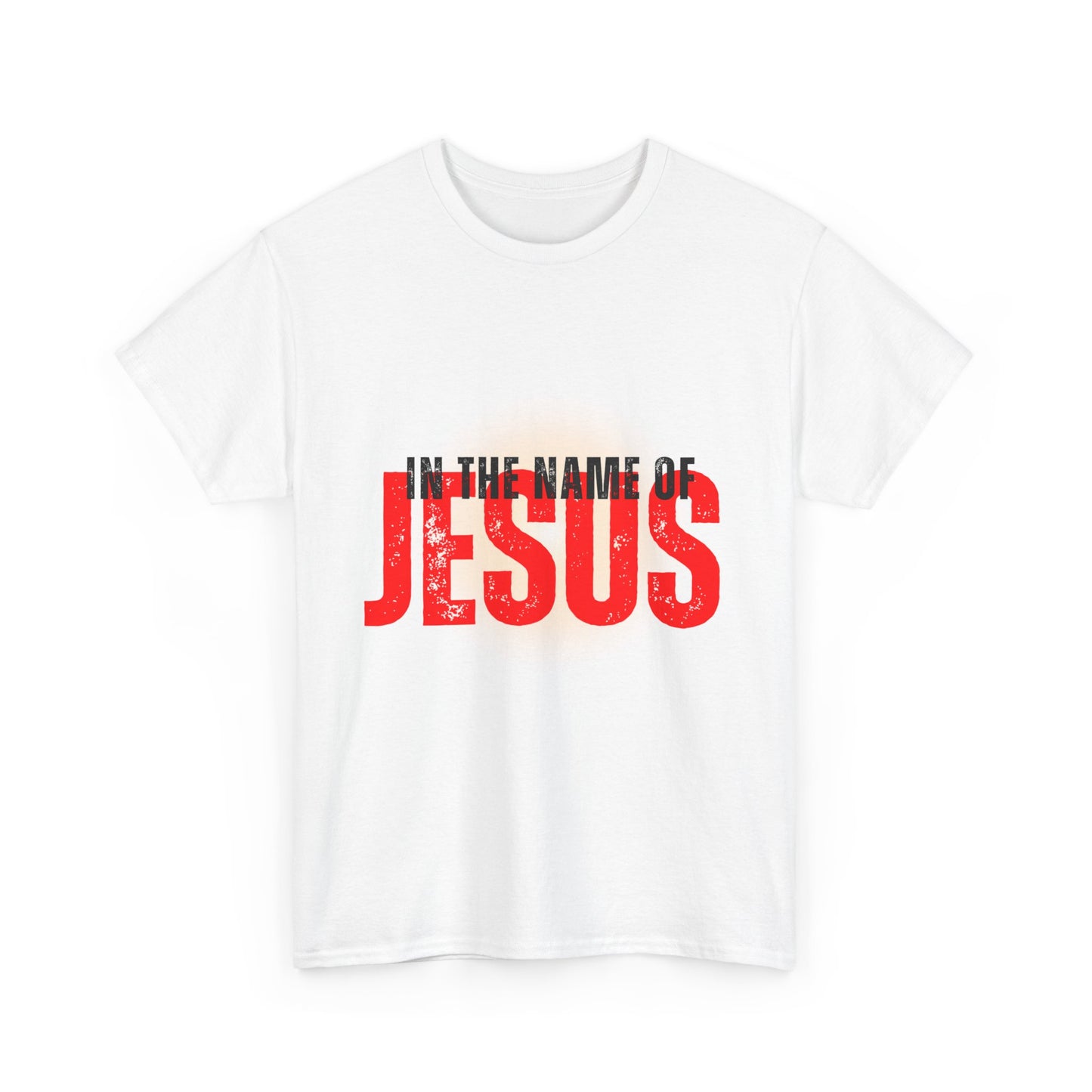 Unisex Tee - In The Name of Jesus Design