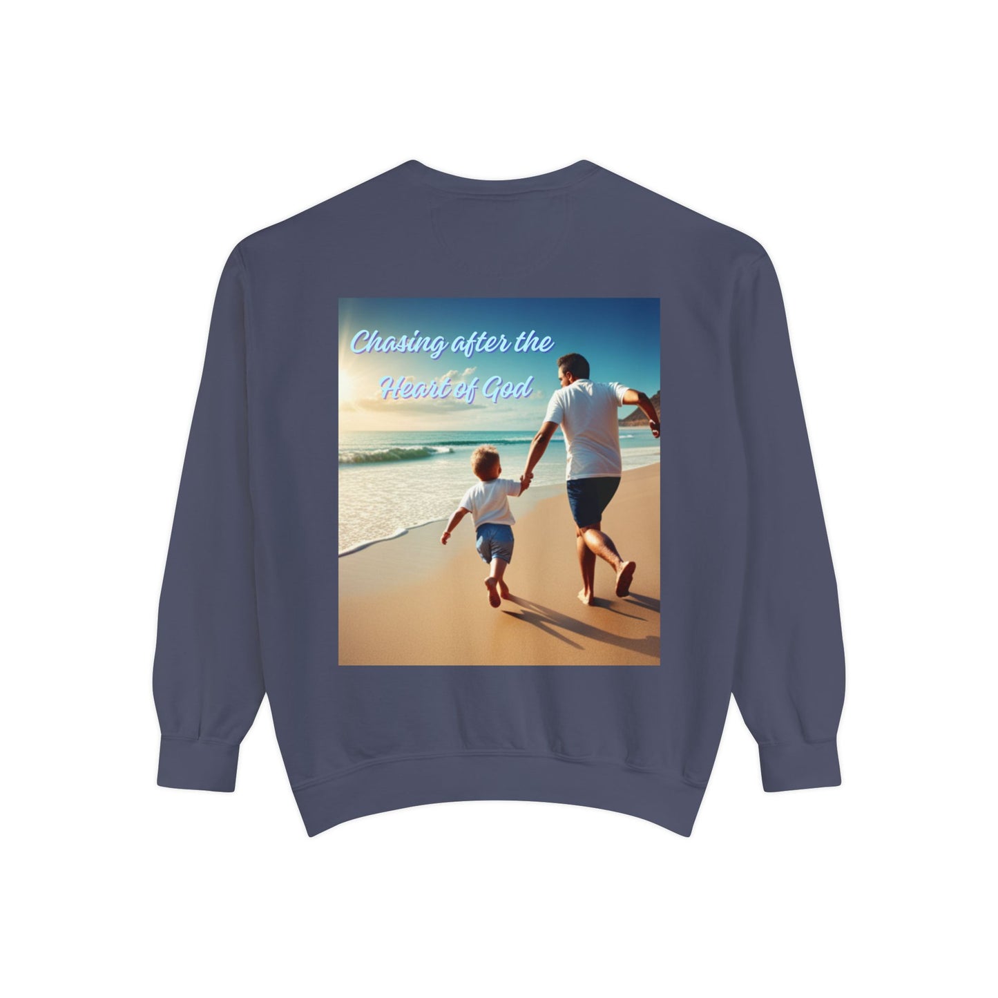 God's Heart Garment-Dyed Sweatshirt