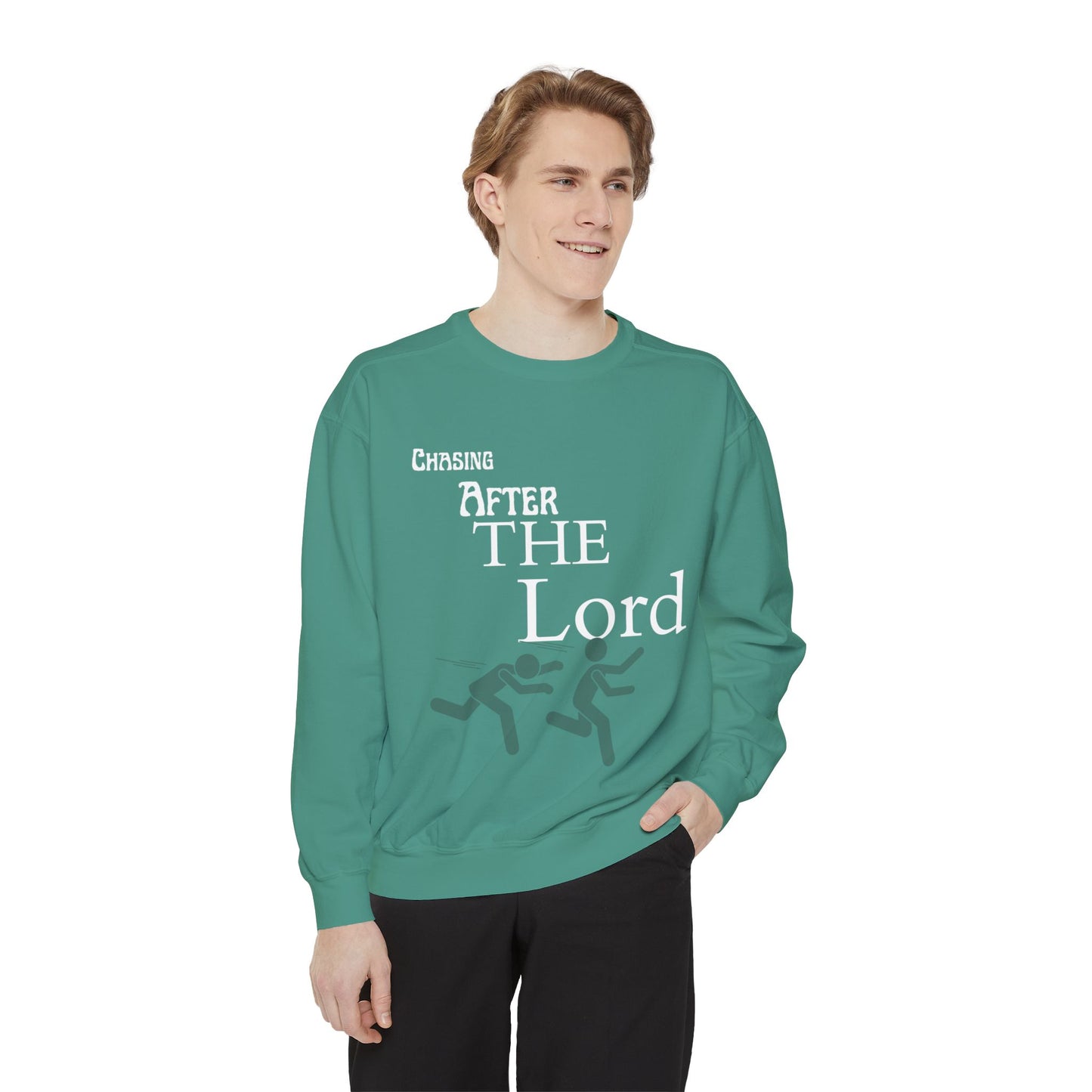 God's Heart Garment-Dyed Sweatshirt