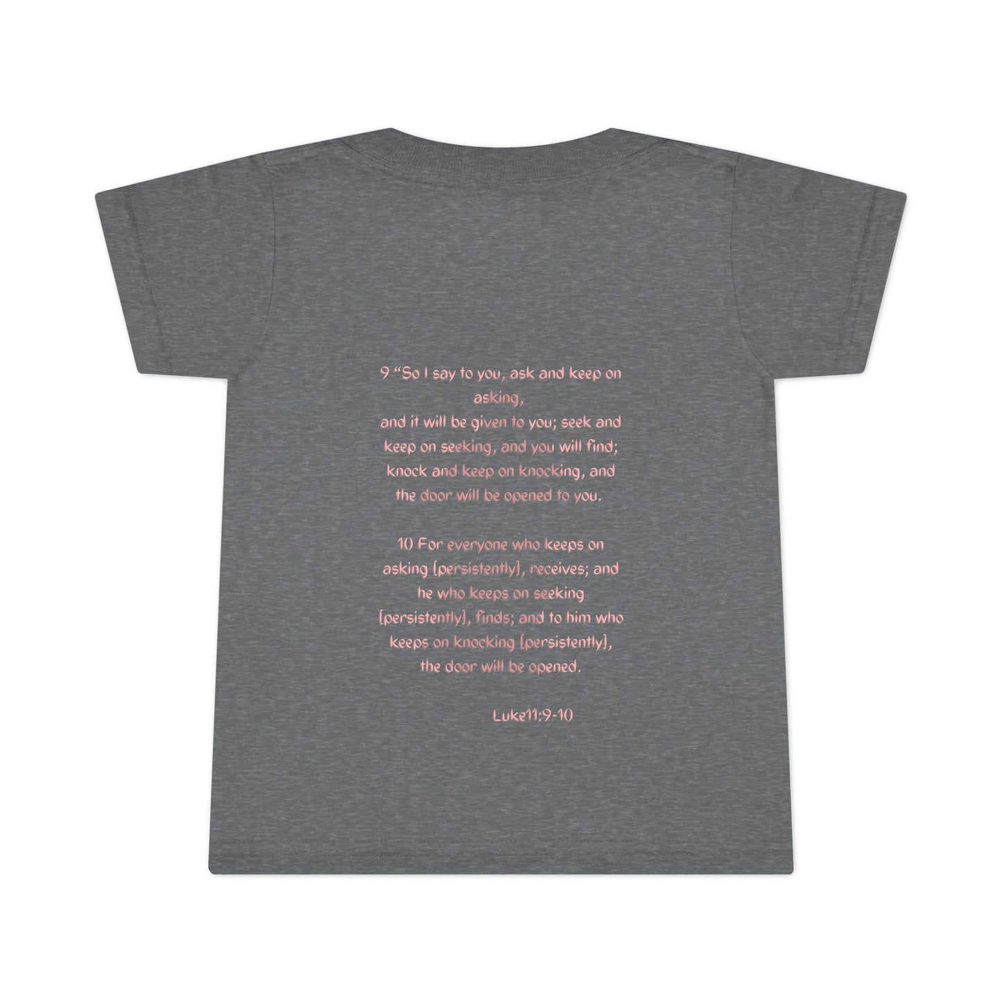 Pink Prayer Toddler T-shirt