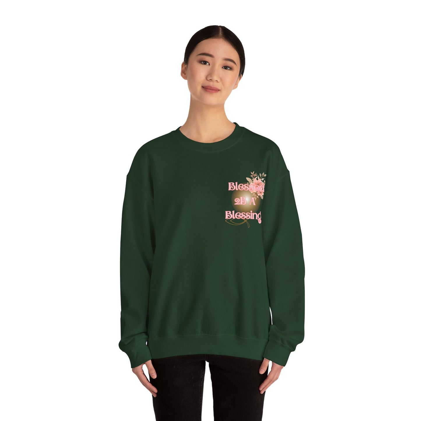 Blessed 2B A Blessing Women's Heavy Blend™ Crewneck Sweatshirt