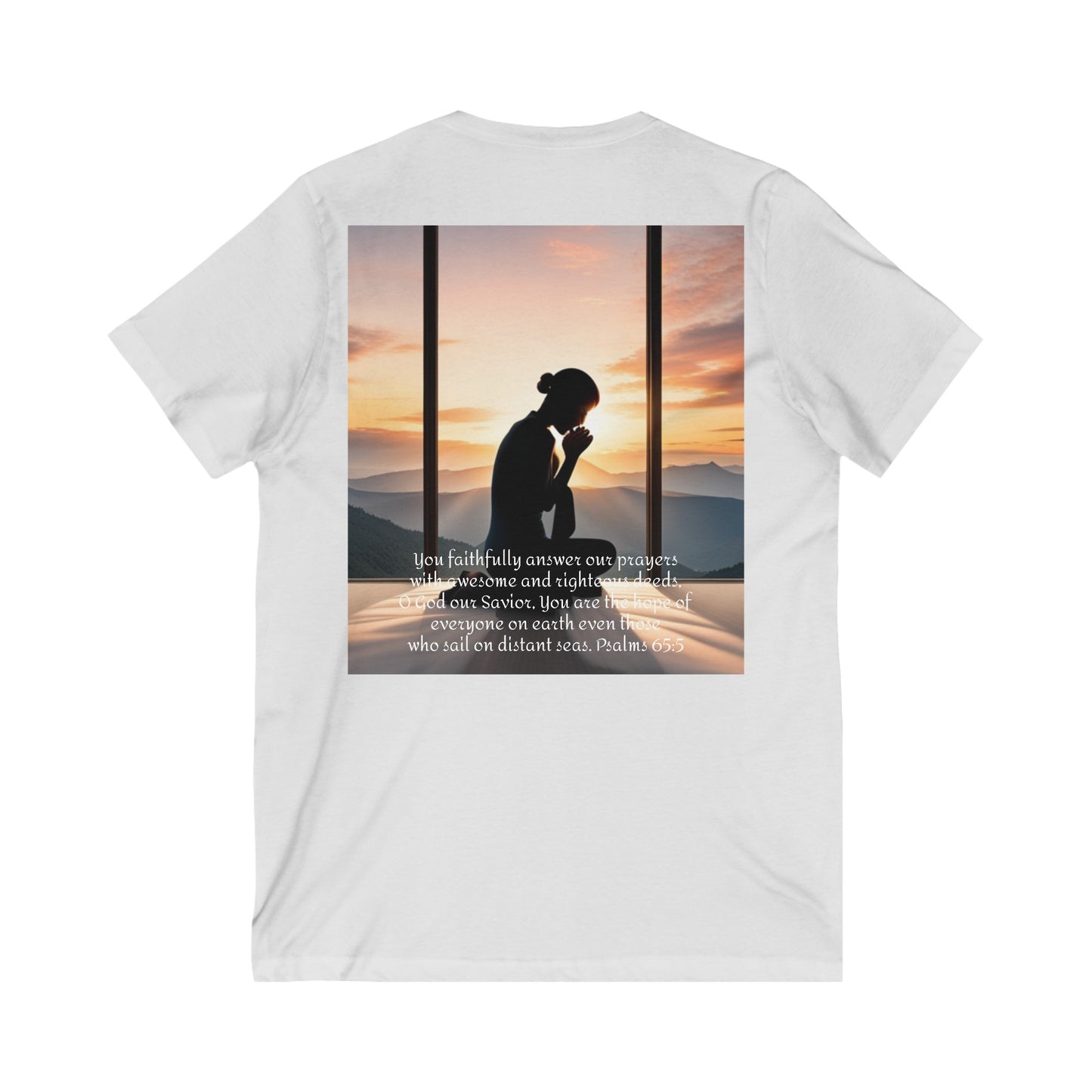 Prayer Warrior V-Neck T-shirt