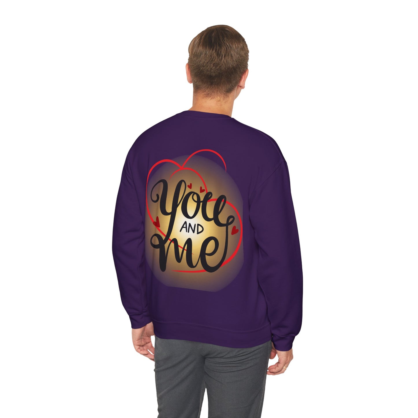 Valentine's LOVE Sweatshirt, Heart Love Crewneck, Valentines Day Jumper, Romantic Gift Apparel, Unisex Valentine Top