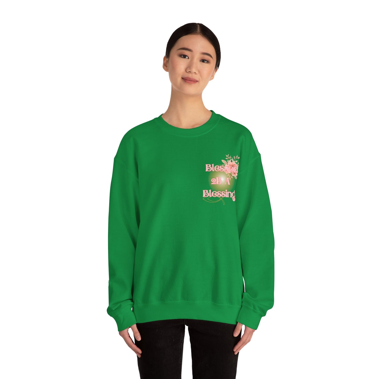 Blessed 2B A Blessing Women's Heavy Blend™ Crewneck Sweatshirt